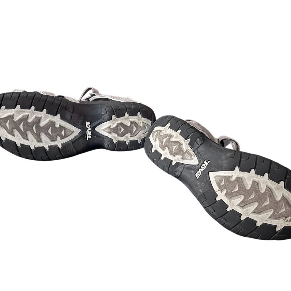 Tirra Teva Women's White and Gray Strappy Sandals - Picture 7 of 8